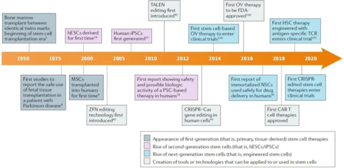 长风破浪 干细胞疗法的发展历程